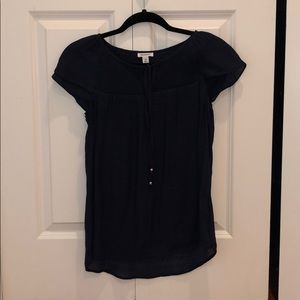 Navy- Blue Westport Blouse